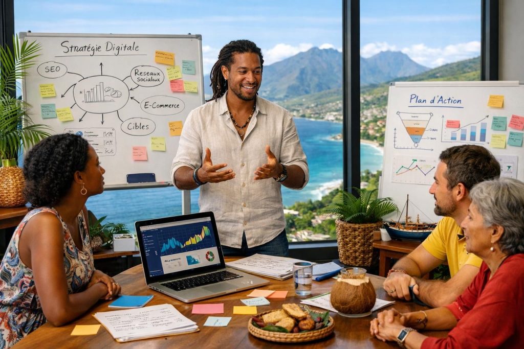 découvrez comment un consultant digital local à la réunion peut révolutionner votre stratégie en apportant expertise, adaptation au marché local et solutions innovantes pour booster votre présence en ligne.