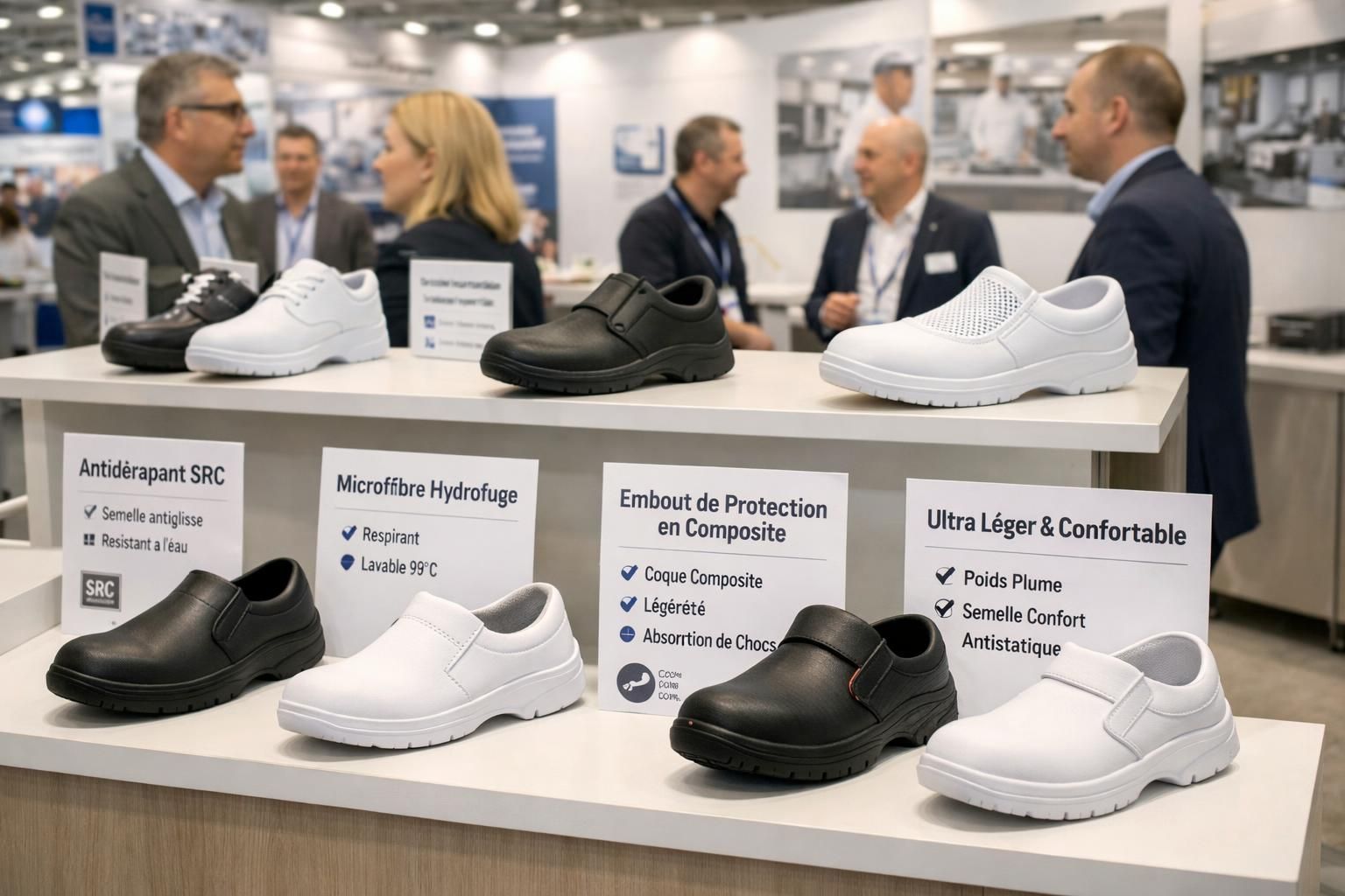 découvrez notre guide complet sur les chaussures de sécurité en cuisine pour allier confort et protection lors de votre travail. choisissez les meilleures chaussures adaptées à vos besoins professionnels.